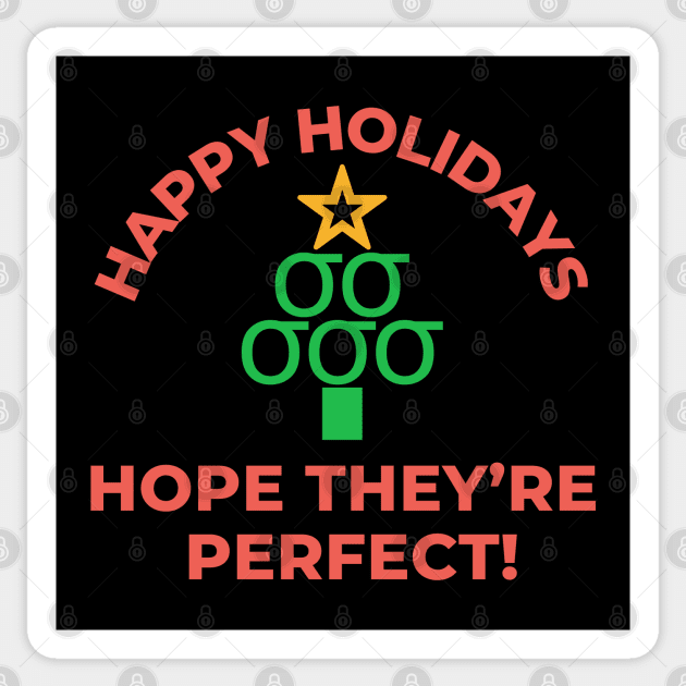 SIX SIGMA Christmas, Happy Holidays hope it's perfect. Sticker by Viz4Business